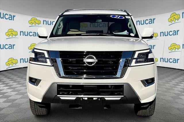 used 2023 Nissan Armada car, priced at $44,000