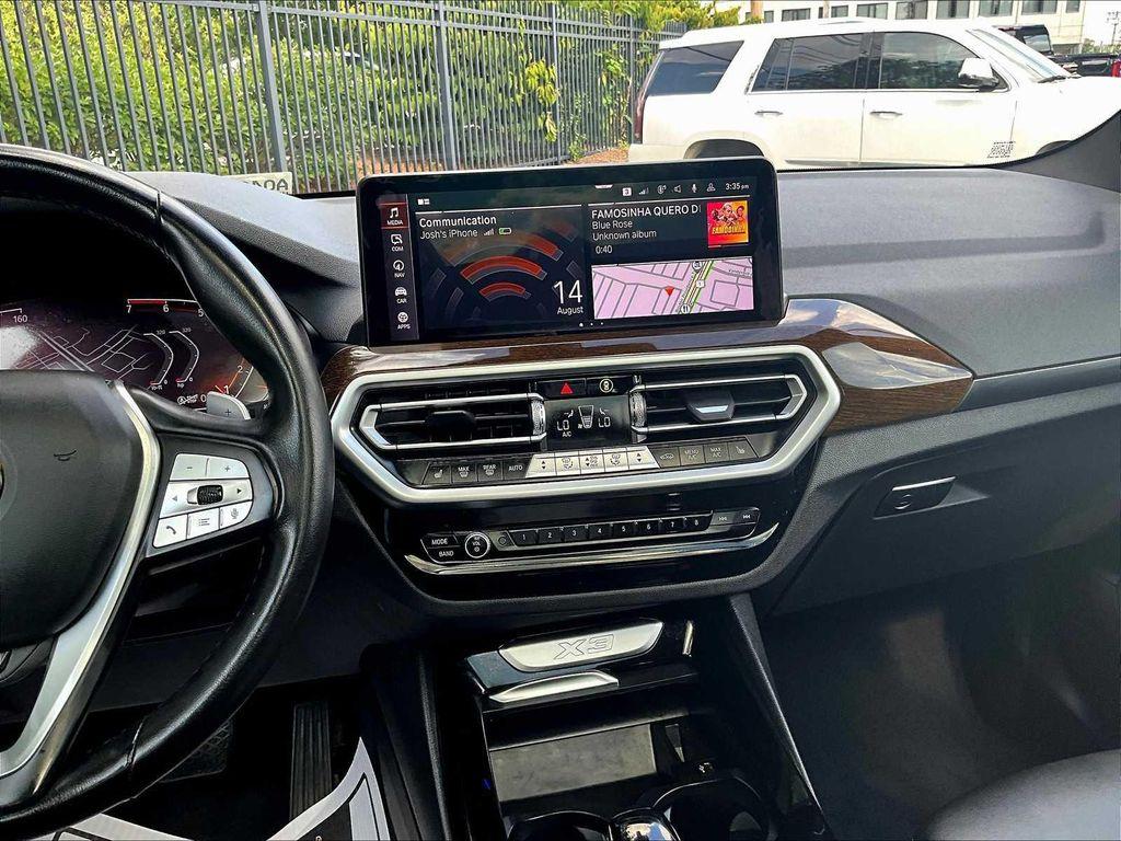 used 2022 BMW X3 car, priced at $31,100
