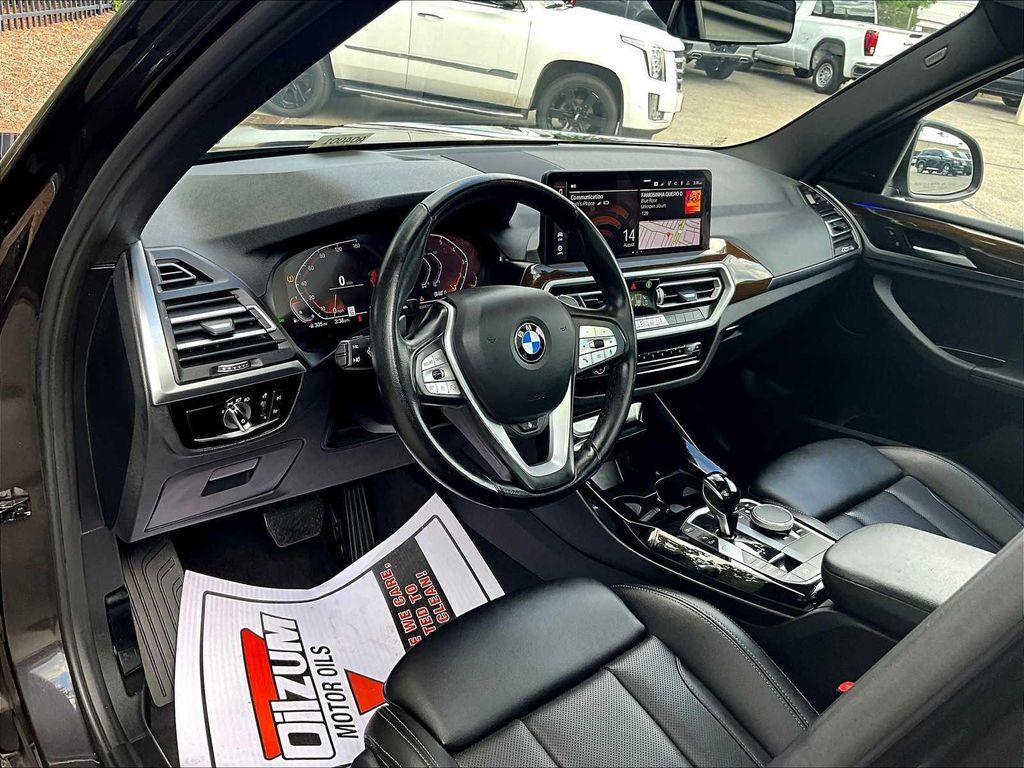 used 2022 BMW X3 car, priced at $31,100