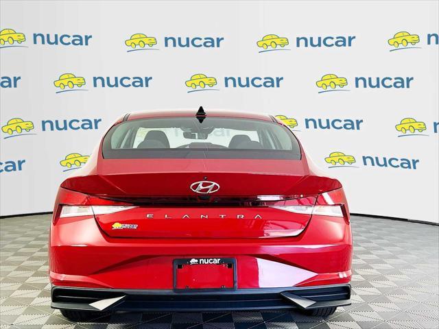 used 2021 Hyundai Elantra car, priced at $17,100