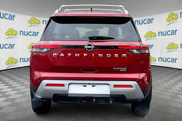 used 2022 Nissan Pathfinder car, priced at $32,000