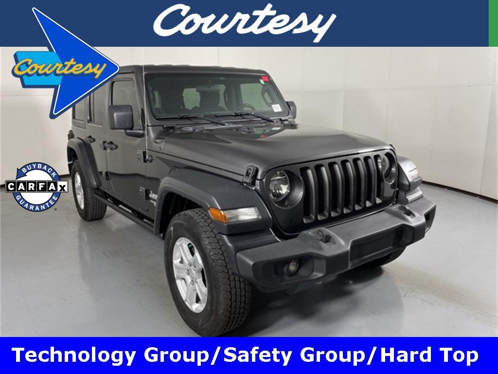 used 2020 Jeep Wrangler Unlimited car, priced at $26,900