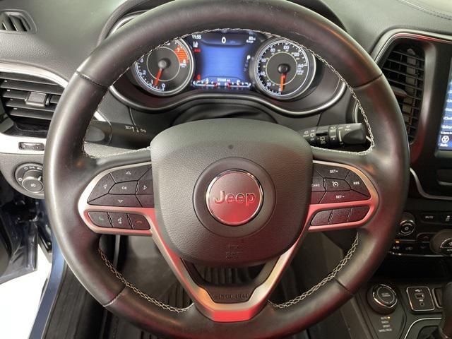 used 2021 Jeep Cherokee car, priced at $21,900