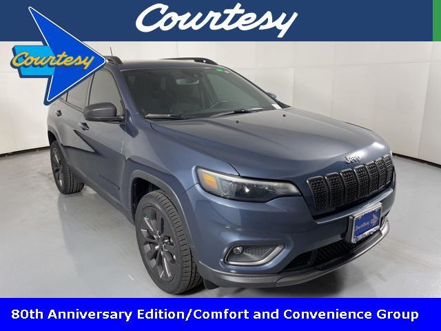 used 2021 Jeep Cherokee car, priced at $21,900