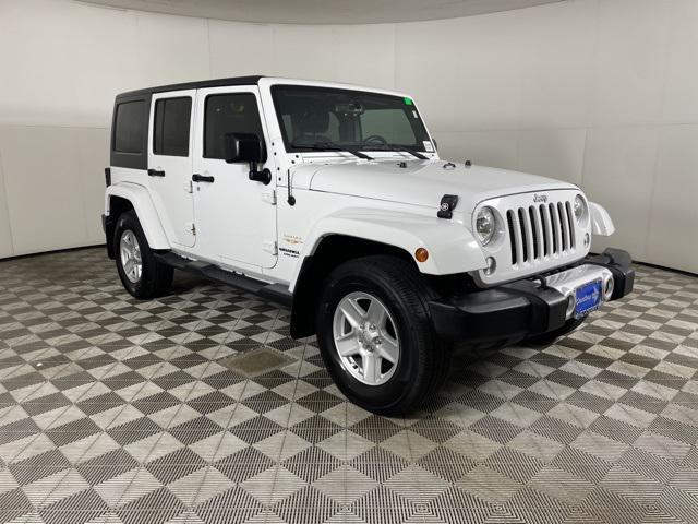 used 2015 Jeep Wrangler Unlimited car, priced at $17,500
