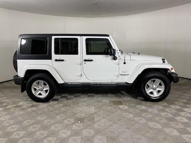 used 2015 Jeep Wrangler Unlimited car, priced at $17,500