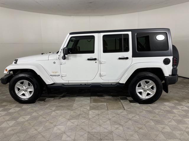 used 2015 Jeep Wrangler Unlimited car, priced at $17,500