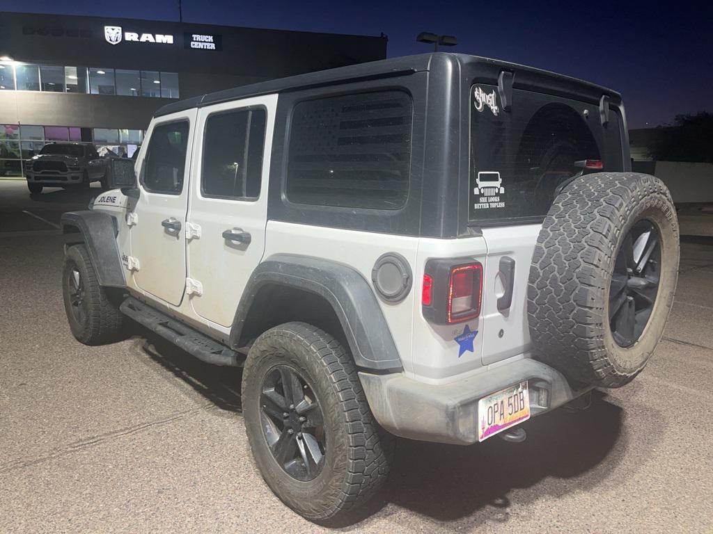 used 2018 Jeep Wrangler Unlimited car, priced at $20,000