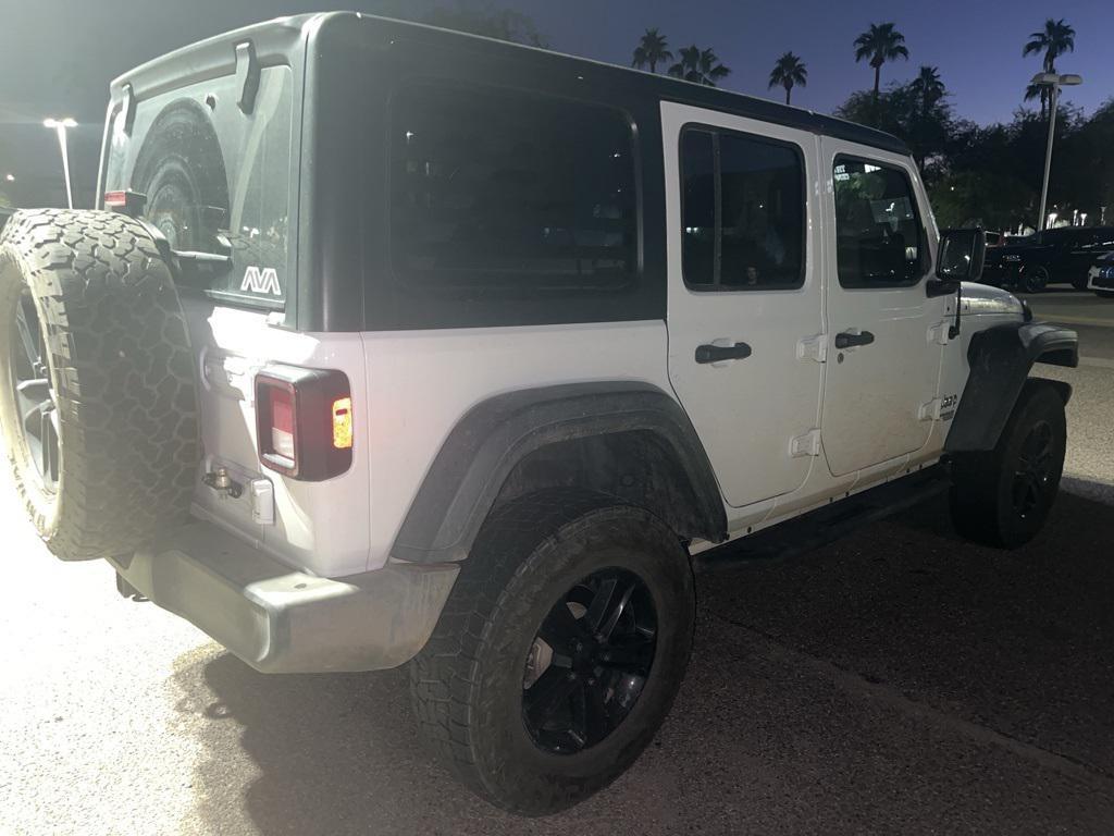 used 2018 Jeep Wrangler Unlimited car, priced at $20,000