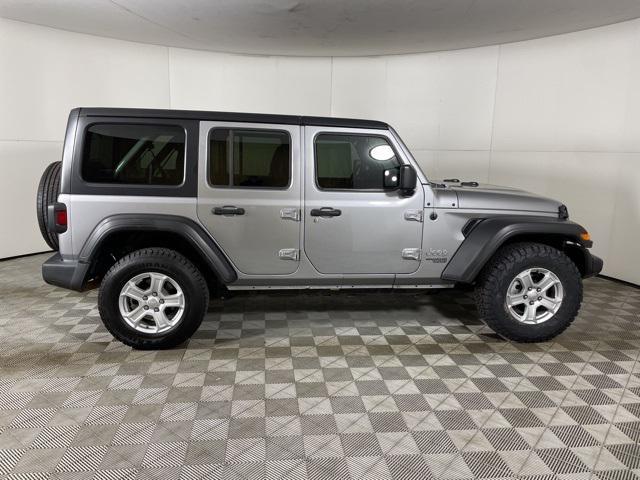 used 2021 Jeep Wrangler Unlimited car, priced at $28,500