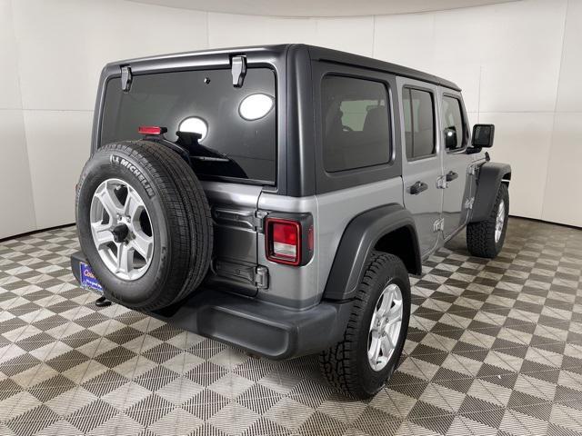 used 2021 Jeep Wrangler Unlimited car, priced at $28,500