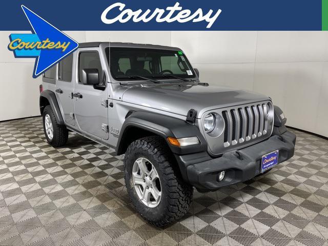 used 2021 Jeep Wrangler Unlimited car, priced at $28,500