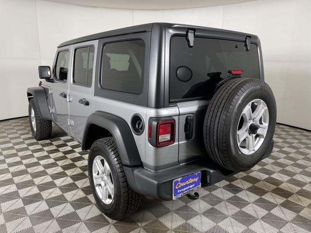 used 2021 Jeep Wrangler Unlimited car, priced at $28,500