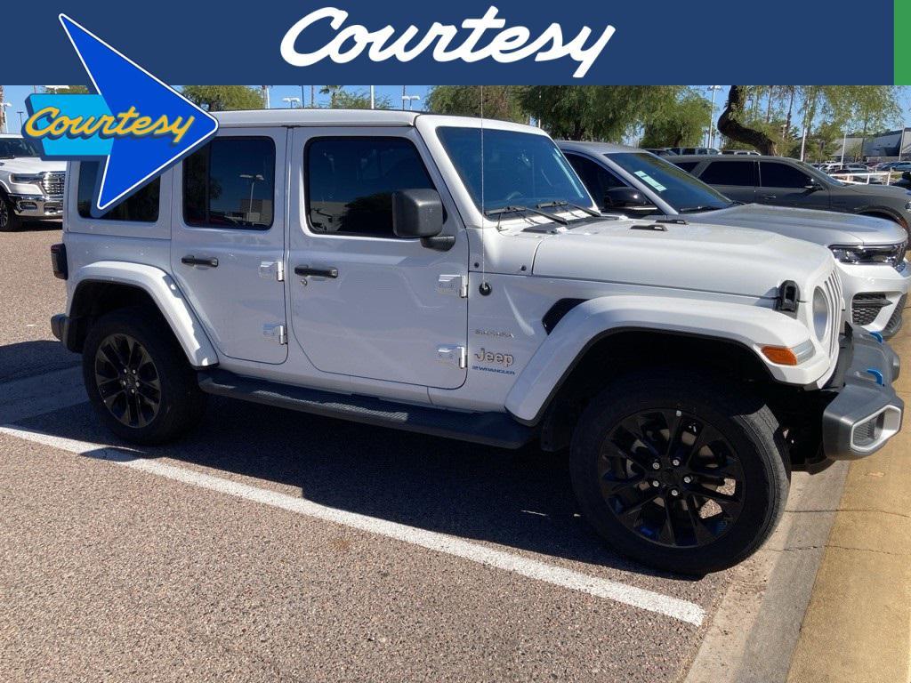 used 2023 Jeep Wrangler 4xe car, priced at $28,300