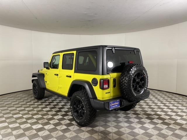 used 2023 Jeep Wrangler car, priced at $39,500