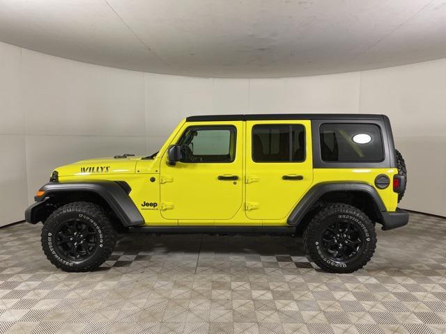 used 2023 Jeep Wrangler car, priced at $39,500