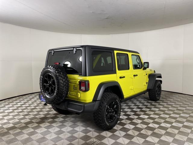 used 2023 Jeep Wrangler car, priced at $39,500