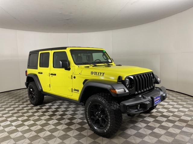 used 2023 Jeep Wrangler car, priced at $39,500