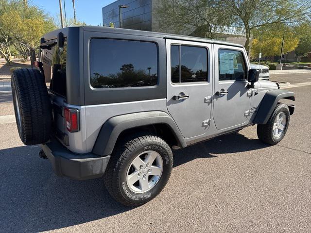 used 2018 Jeep Wrangler JK Unlimited car, priced at $16,200