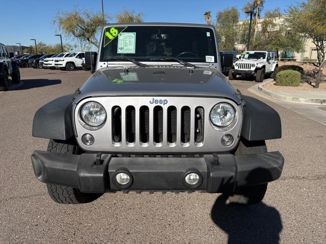 used 2018 Jeep Wrangler JK Unlimited car, priced at $16,200