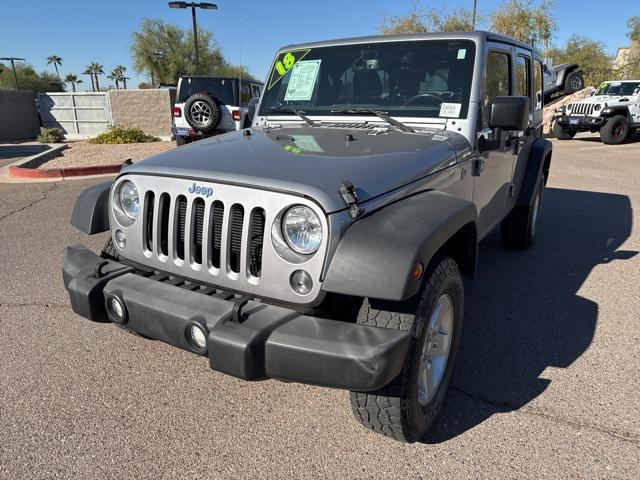 used 2018 Jeep Wrangler JK Unlimited car, priced at $16,200