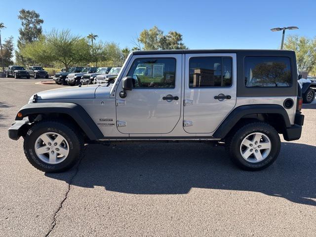 used 2018 Jeep Wrangler JK Unlimited car, priced at $16,200