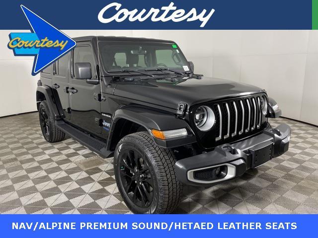 used 2021 Jeep Wrangler Unlimited 4xe car, priced at $31,900