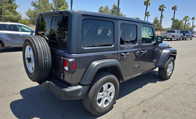 used 2021 Jeep Wrangler Unlimited car, priced at $33,145