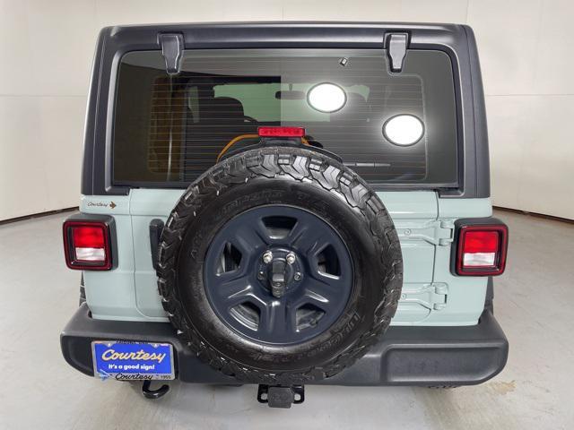 used 2023 Jeep Wrangler car, priced at $27,600