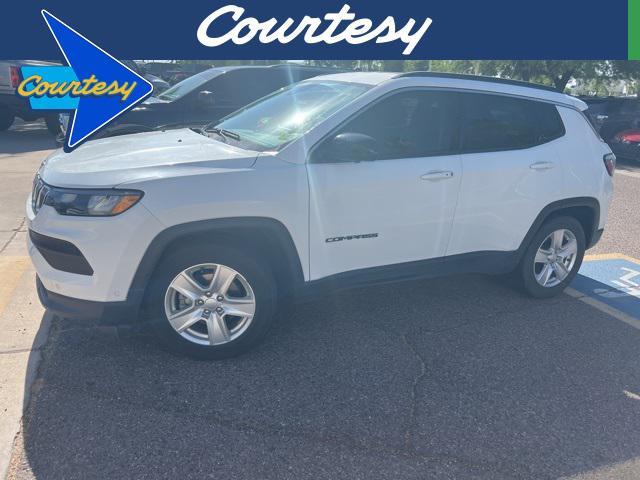 used 2022 Jeep Compass car, priced at $23,000
