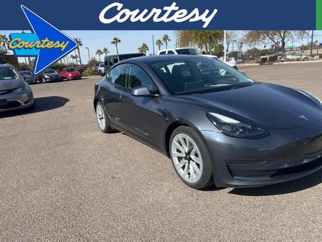 used 2023 Tesla Model 3 car, priced at $25,900