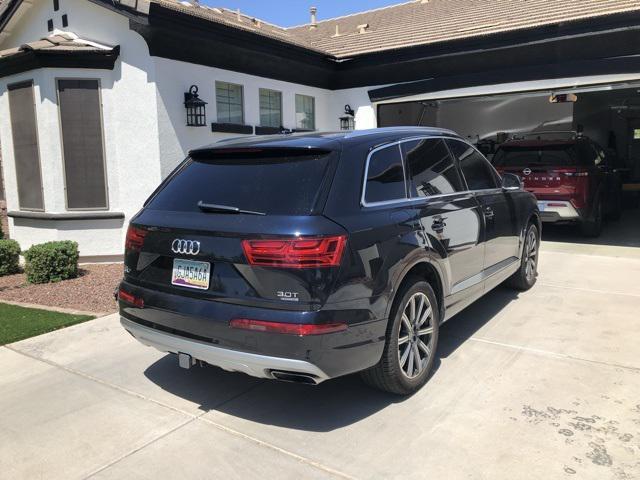 used 2017 Audi Q7 car, priced at $18,000