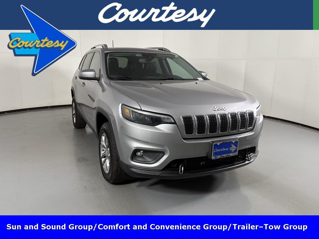 used 2021 Jeep Cherokee car, priced at $19,100