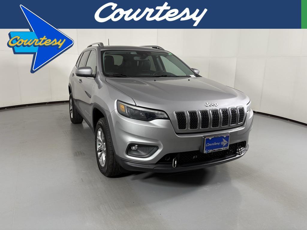 used 2021 Jeep Cherokee car, priced at $19,100