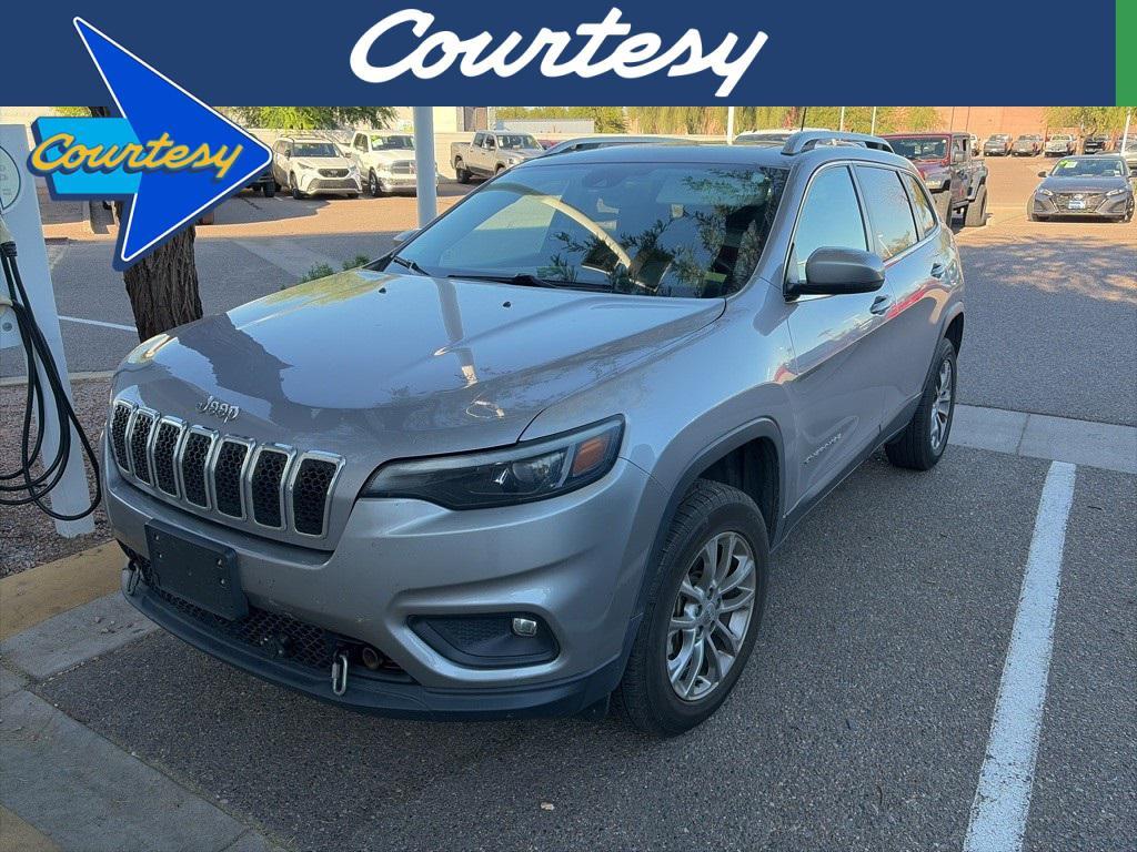 used 2021 Jeep Cherokee car, priced at $21,000