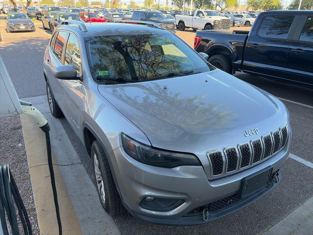 used 2021 Jeep Cherokee car, priced at $21,000