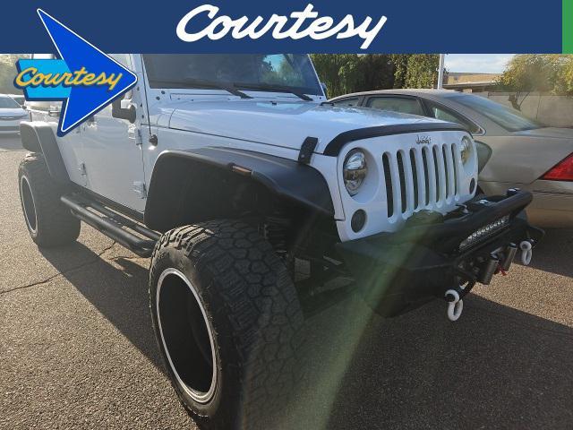 used 2017 Jeep Wrangler Unlimited car, priced at $23,900