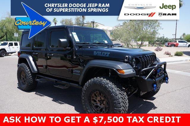 new 2023 Jeep Wrangler 4xe car, priced at $61,999