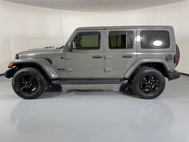 used 2021 Jeep Wrangler Unlimited car, priced at $37,085