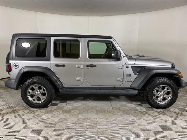 used 2020 Jeep Wrangler Unlimited car, priced at $31,500