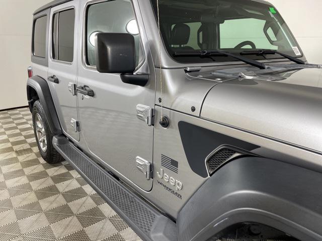 used 2020 Jeep Wrangler Unlimited car, priced at $31,500