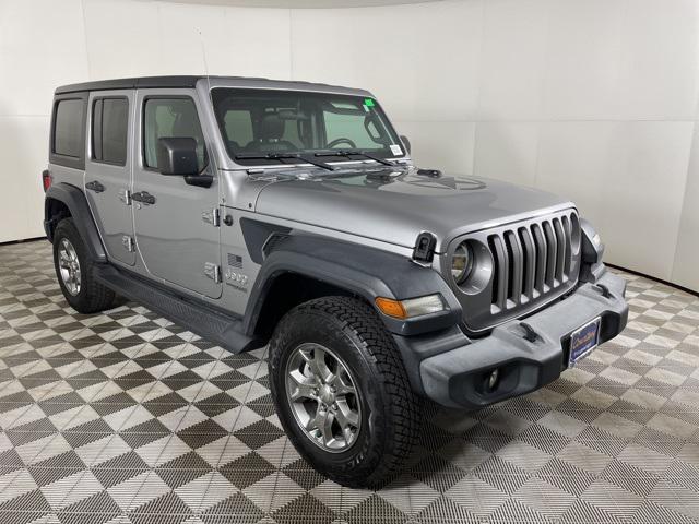 used 2020 Jeep Wrangler Unlimited car, priced at $31,500