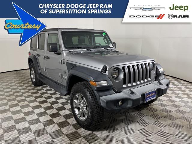 used 2020 Jeep Wrangler Unlimited car, priced at $31,500