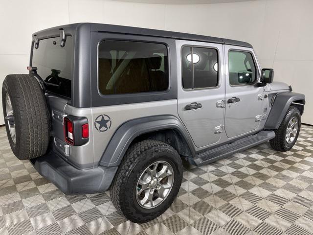 used 2020 Jeep Wrangler Unlimited car, priced at $31,500