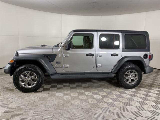 used 2020 Jeep Wrangler Unlimited car, priced at $31,500