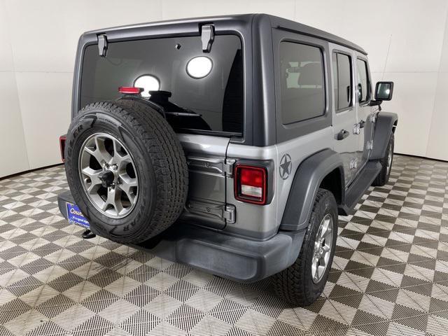 used 2020 Jeep Wrangler Unlimited car, priced at $31,500