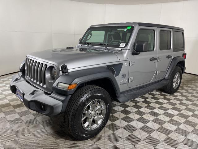 used 2020 Jeep Wrangler Unlimited car, priced at $31,500