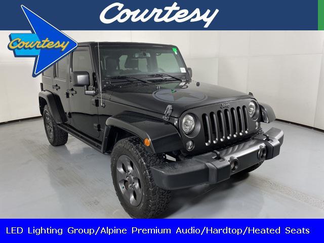 used 2017 Jeep Wrangler Unlimited car, priced at $22,700