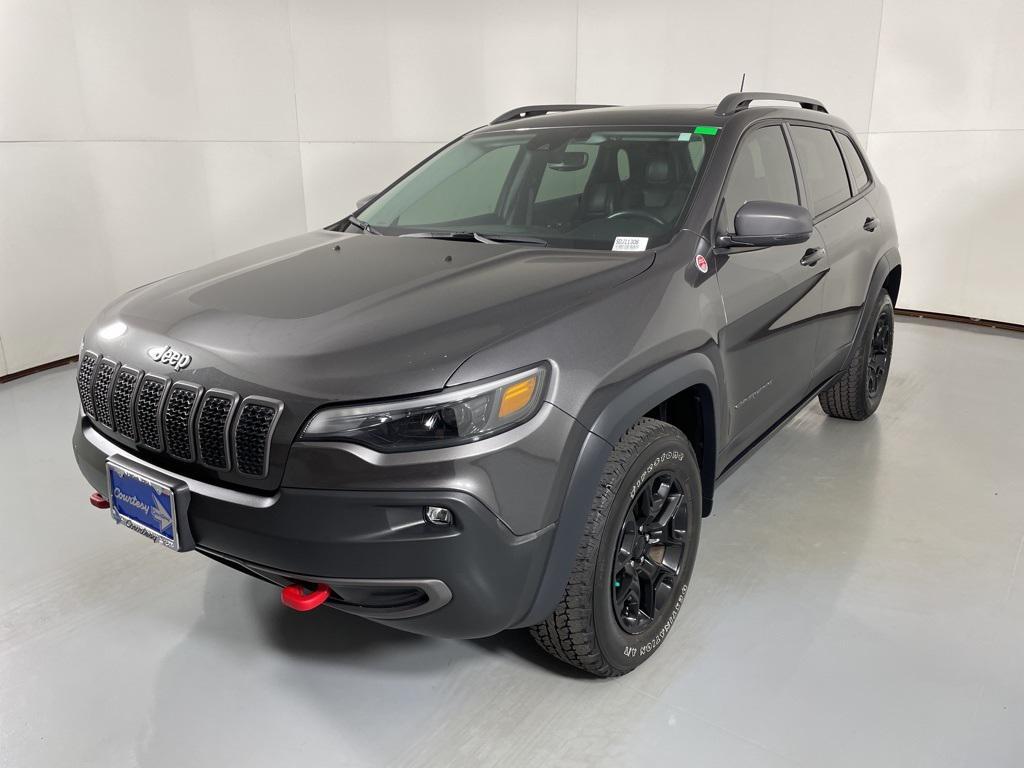 used 2021 Jeep Cherokee car, priced at $23,900