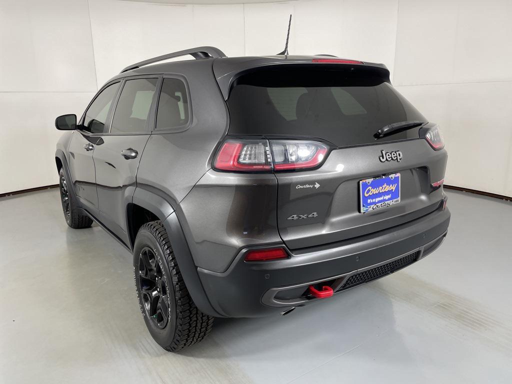 used 2021 Jeep Cherokee car, priced at $23,900